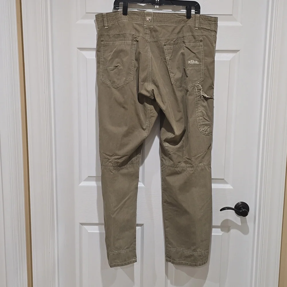 Kuhl Men's Khaki Outdoor Pants (40" waist) - Picture 3 of 9